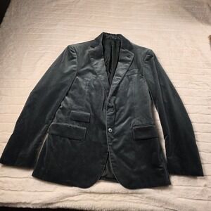 Ralph Lauren Purple Label Kent Velvet Dinner Jacket Mens 36S Green $2490